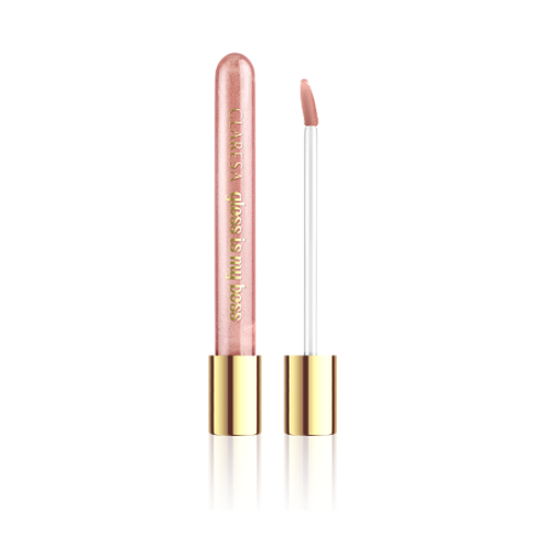 Claresa Gloss Is My Boss 06 Biggie 5 ml – lesk na pery s kyselinou hyalurónovou