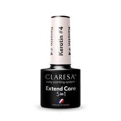 Gel lak CLARESA Extend Care 5v1 KERATIN 4 5ML