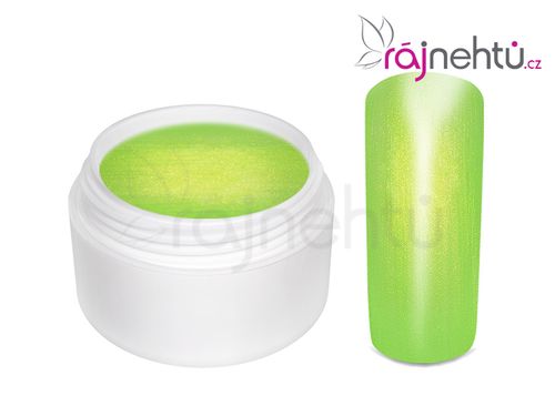 Ráj nehtů Barevný UV gel GOLDEN - Poison Green - 5ml