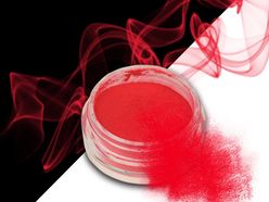 Ráj nehtů Smoke pigment - Neon Red Grapefruit
