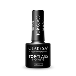 Gel lak CLARESA Top Glass No Wipe 5ml