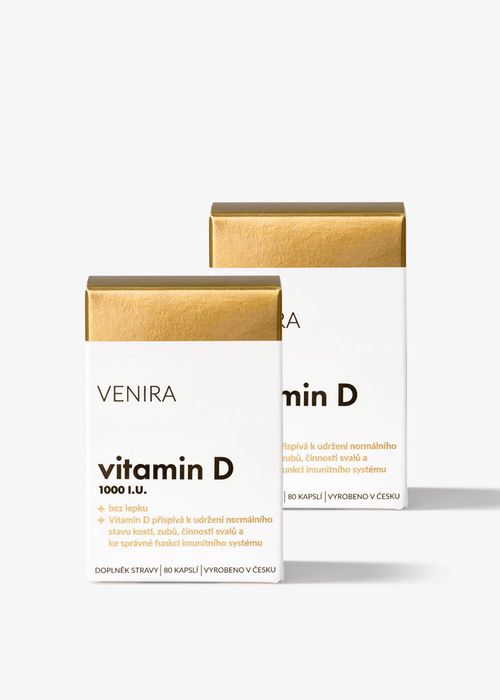 VENIRA vitamin D3, 160 kapslí