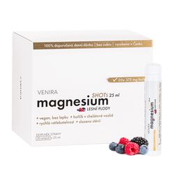 Venira magnesium shots, 20 kusů, příchuť lesní plody