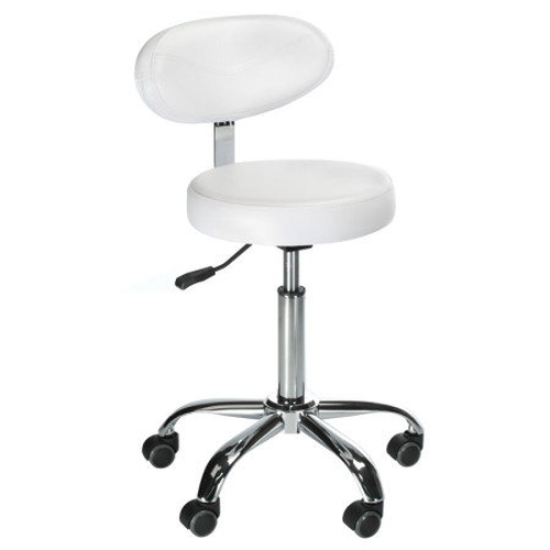 Kosmetické křeslo s opěradlem. BD-9934 bílá