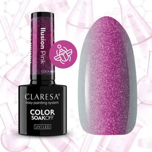 Gel lak CLARESA Alchemy Ilusion Pink 5ml