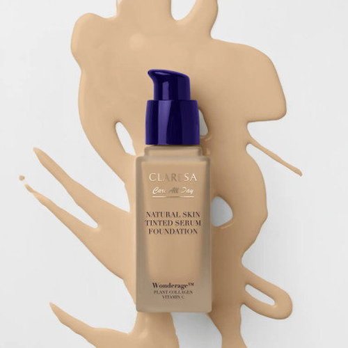 Claresa Natural Skin Tint Serum Foundation 32 ml – make-up sérum Medium Olive 2WO