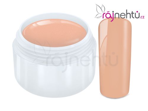 Ráj nehtů Barevný UV gel PASTEL - Peach 5ml