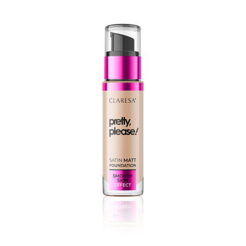 Claresa Pretty, Please 06 Tan – make-up s polomatným efektom 33 g