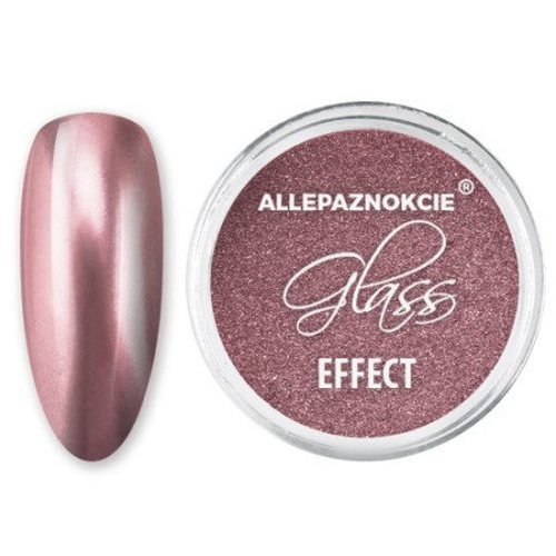 Pigmentový prášok Glass Golden Pink