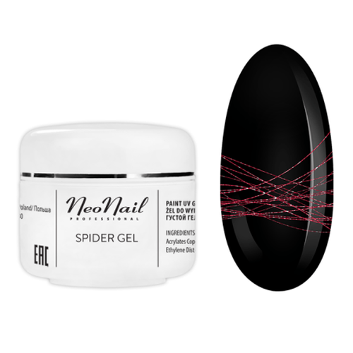 Spider LED-UV gel 5ml NeoNail red
