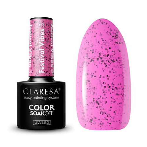 Gel lak CLARESA Festival Vibes 3 5ml