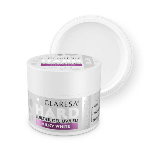 CLARESA HARD&EASY MILKY WHITE 45g KONSTRUKČNÍ GEL