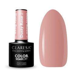 Gel lak CLARESA Dusty Rose 2