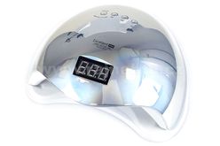 Ráj nehtů UV/LED LAMPA Excellent Pro 48W Home stříbrná