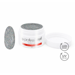 COLOUR LED-UV GEL 5ML PROFESSIONAIL Galaxy Holo Silver