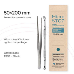 Sterilizační kraftové sáčky Microstop ECO 50x200mm