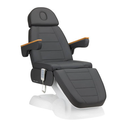 Elektrické kosmetické křeslo SILLON Lux 273b 3 pohony šedé
