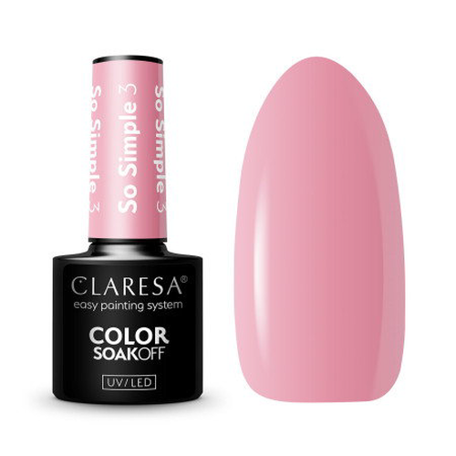 Gel lak CLARESA® Se Simple 3 5ml