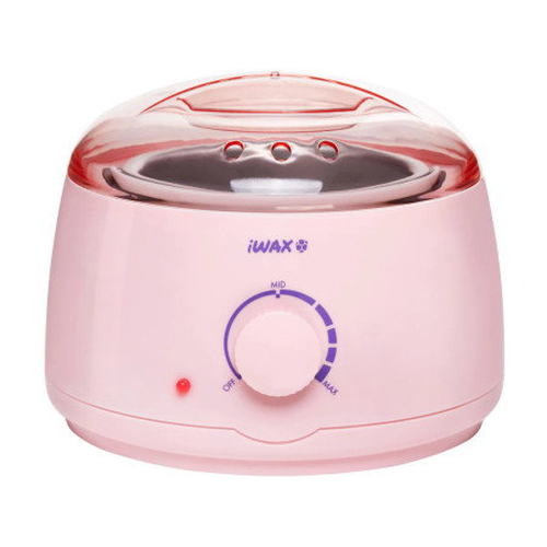 IWAX ohřívač vosku na vlasy 100W růžový