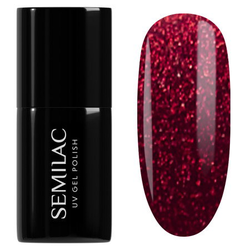 Semilac - gelový lak 955 Holly Berry Red 7 ml