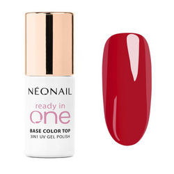 NeoNail READY IN ONE One Classic Red 11 - klasický červený gel lak 3v1 7,2 ml
