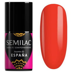 Semilac - gelový lak 476 Coral Mediterráneo 7 ml