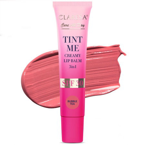 Claresa Tint Me Bubbletea 3v1 SPF30 12 ml – tónovací balzam na pery