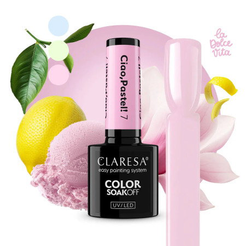 Gel lak CLARESA Ciao Pastel 7 5ml