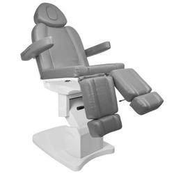 Elektrické kosmetické křeslo azzurro 708as pedi 3 strong Gray