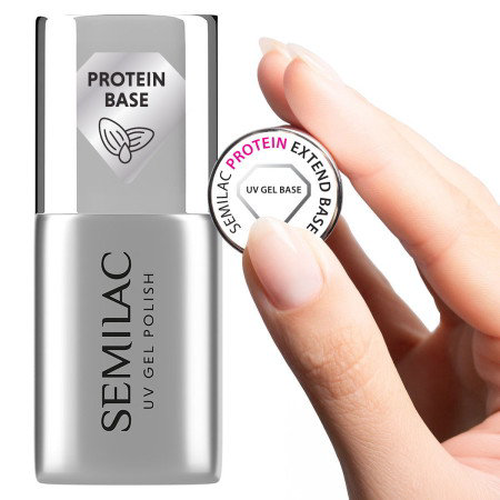 Semilac Protein Extend - Báze na prodloužení nehtů 11ml