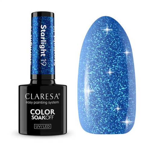Gel lak CLARESA Starlight 19 5ml