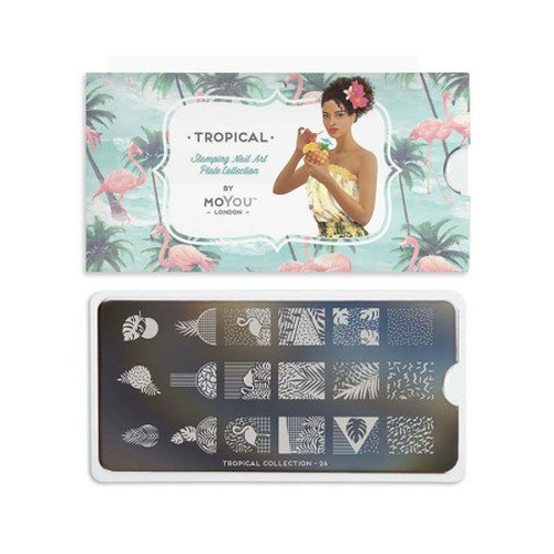 Razicí štítek MoYou TROPICAL 26