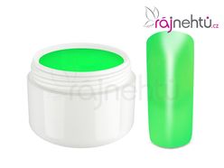 Ráj nehtů Barevný UV gel NEON - Green - Zelený 5ml