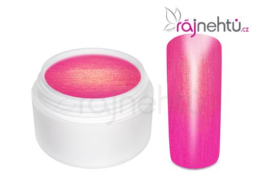 Ráj nehtů Barevný UV gel GOLDEN - Bubble Purple - 5ml