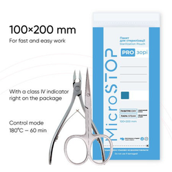 Sterilizační sáčky Microstop Prozori 100x200mm