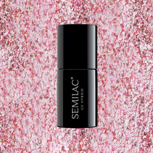 Semilac - gél lak PEACH PINK SHIMMER 295  7ml