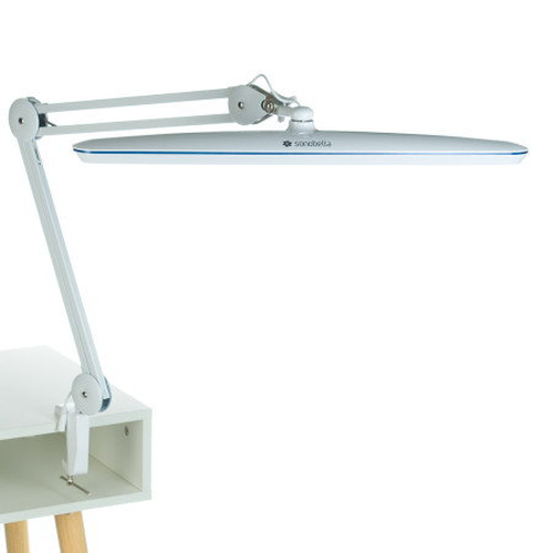 Dílenská lampa BSL-53 LED 20W CLIP bílá