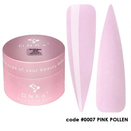 DNKa' stavební gel 0007 Růžový pyl 30ml
