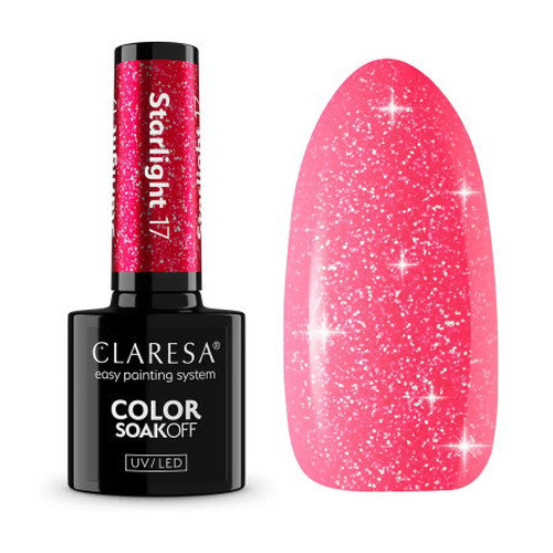 Gel lak CLARESA Starlight 17 5ml