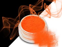 Ráj nehtů Smoke pigment - Neon Orange