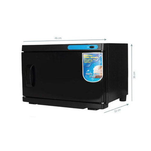 OHŘÍVAČ RUČNÍKŮ SE STERILIZÁTOREM UV 16L BLACK