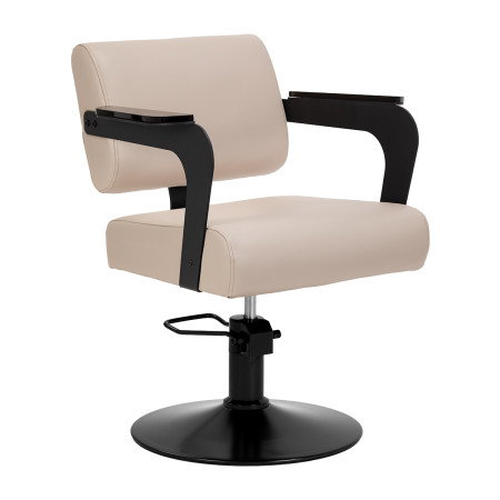 Kadeřnické křeslo Hair System Jet latte beige