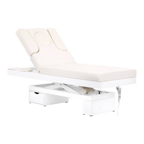 Spa beauty pohovka azzurro 815b v lesklé bílé barvě