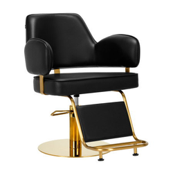 Kadeřnické křeslo Gabbiano Linz NQ Gold Black