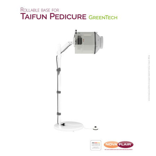 Profesionální pedikérský odsavač prachu Taifun Pedicure GreenTech 700 m³/h