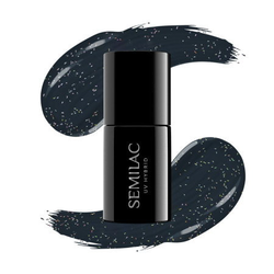 Semilac - gel lak 325 Frosty Carbon Shimmer 7 ml