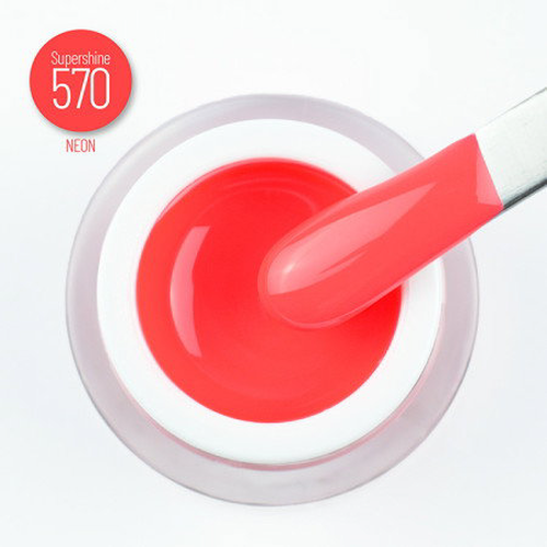 Moyra Supershine barevný gel Vivid Red 570 5g