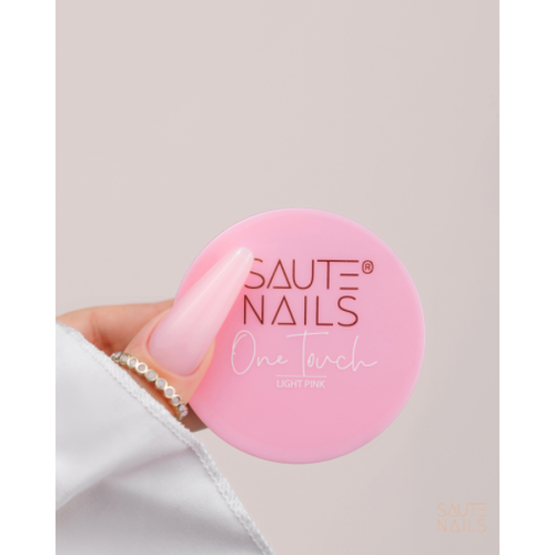 Saute Nails gel na nehty One Touch Light Pink 30g