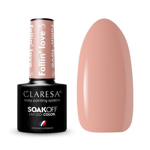Gel lak CLARESA® Fallin Love 3 5ml