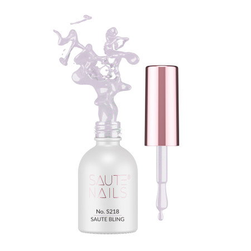 Gelový lak na nehty Saute Nails S218 Saute Bling 8ml